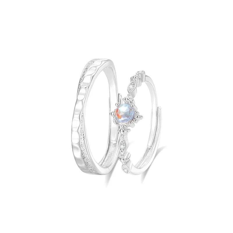 Muyan Colored Glaze Rings Unisex-0