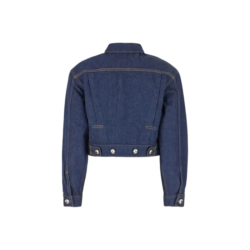 Vivienne Westwood Marlene Cropped Denim Jacket-1