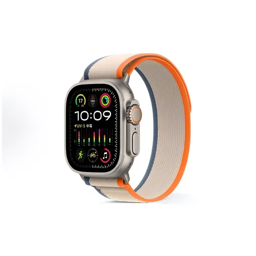 KVZUVUU Apple Compatibility Watch Band Nylon Material