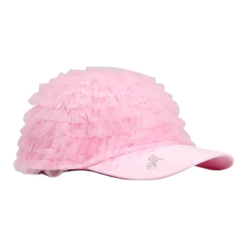 MONNALISA Ruffled Curved Peak Baseball Cap