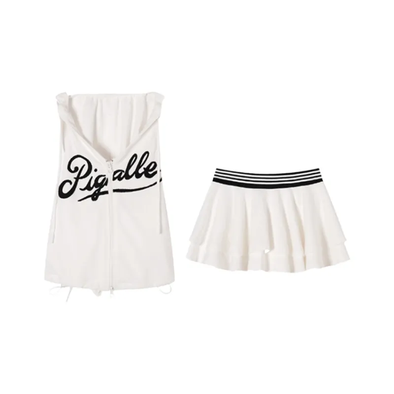 AFGGD Two Piece Skirt Sets Women's-4