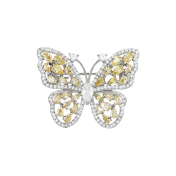 Marco Bizzarri Alloy The Brand's Light Luxury Niche Design Corsage Suit Dress With High End Pins Women's