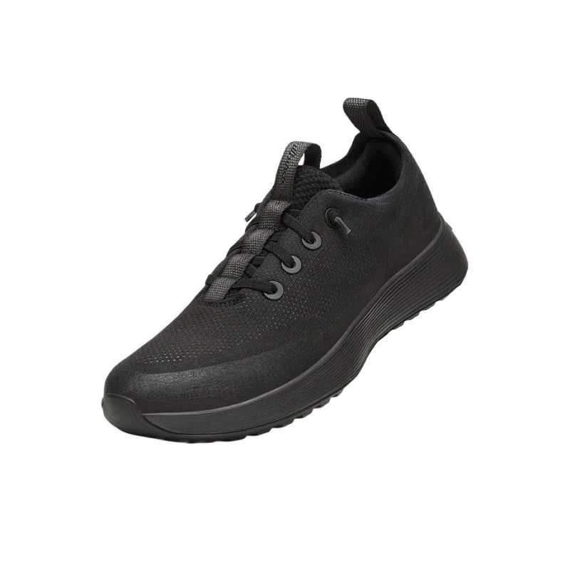 Allbirds Tree Runner Go Cushioning, Slip Resistant, And Abrasion Resistant Low Top Running Shoes Men's Natural Black-1