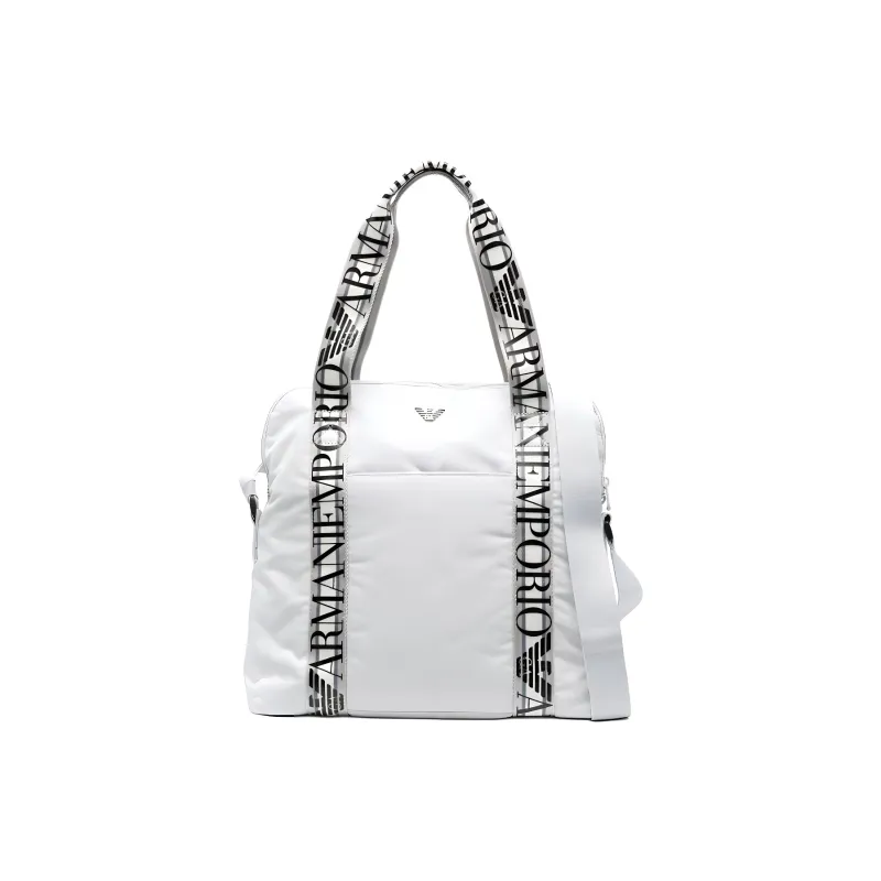 EMPORIO ARMANI Polyester With Nylon Maternity And Baby Bag One Shoulder Handbag Women's Gray-0