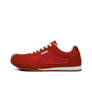 Warrior Trendy Casual Shoes Coverage Balance Impact Resistant Support Breathable Low Top Casual Shoes Women's Red