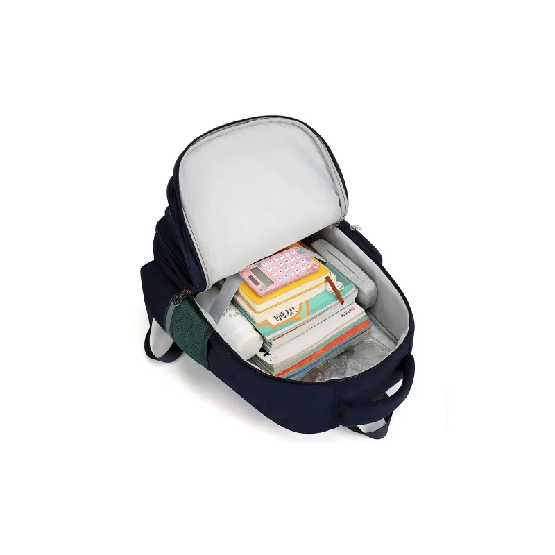 SNOOPY Polyester Student Bag Large Size Kids' Blue/Green-2