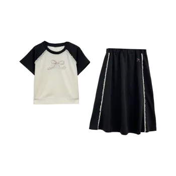 Icicofficial Two Piece Skirt Sets Women's