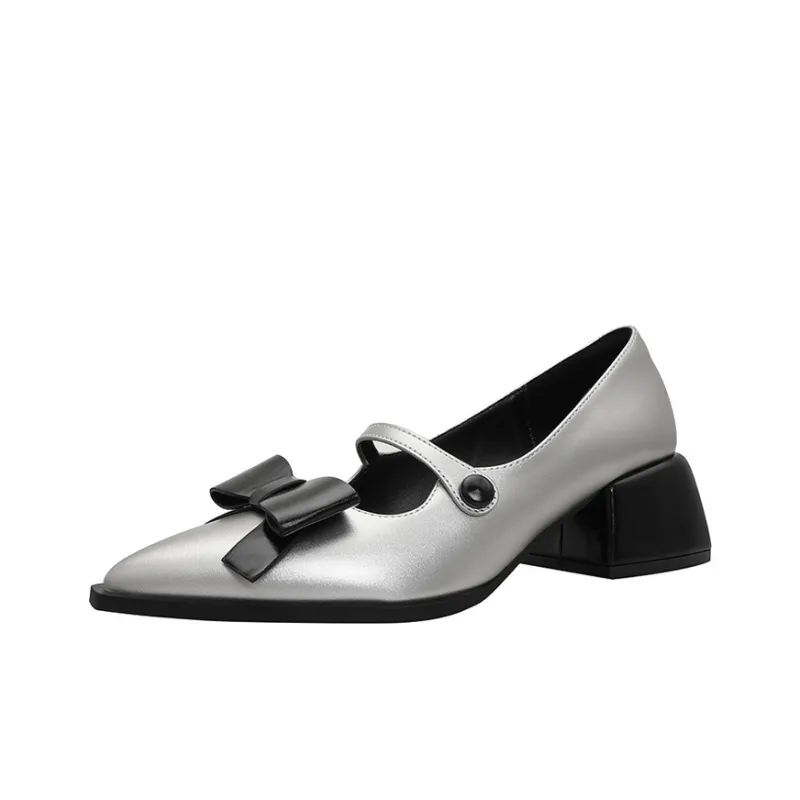 TADSW Chunky Heel High Heels Women's-3