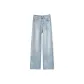 Light Blue Ankle-Length