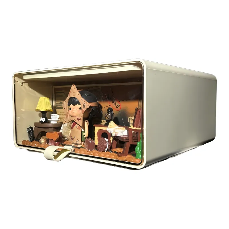 [Modified Doll] POP MART Hirono, Shelter Collection, Warrior Hang Tag Box 11.8cm-1