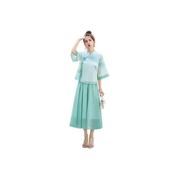 Fele.d Two Piece Skirt Sets Women's
