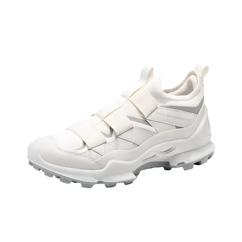 White Mountaineering x Ecco Biom C Trail Anti Slip Wear Resistant Low Top Hiking Shoes Women's White-0