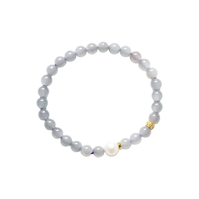 MARY WINDSOR Hetian Jade Bracelets Smoky Purple Women's-0
