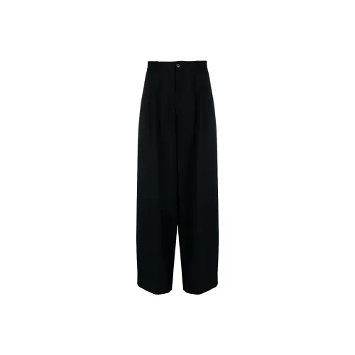 THE ROW Pleated Wide-leg Wool Trousers