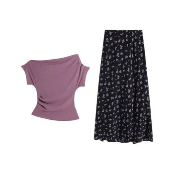 PLANE DRIFT Two Piece Skirt Sets Women's