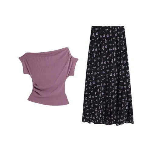 PLANE DRIFT Two Piece Skirt Sets Women's