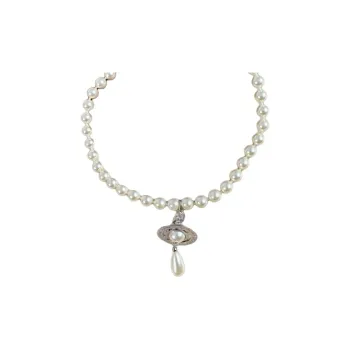 Vivienne Westwood Pearl Necklaces Unisex Multicolor