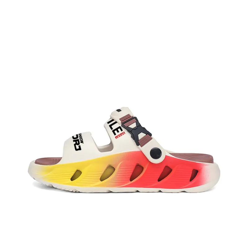 YUZHAOLIN Beach Sandals Men Volcanic Gray/Mint Green/Maillard-1