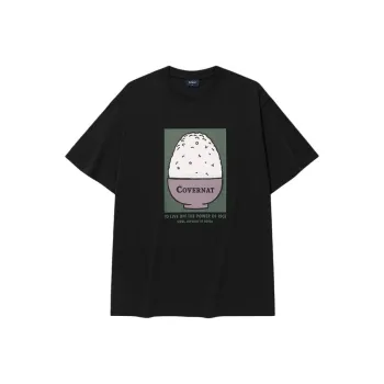 COVERNAT T Shirts Unisex Black