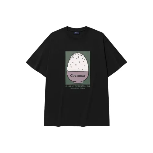COVERNAT T Shirts Unisex Black