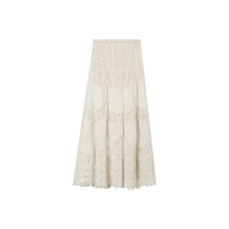 THE SEA LIFE Casual Long Skirt Women's-0
