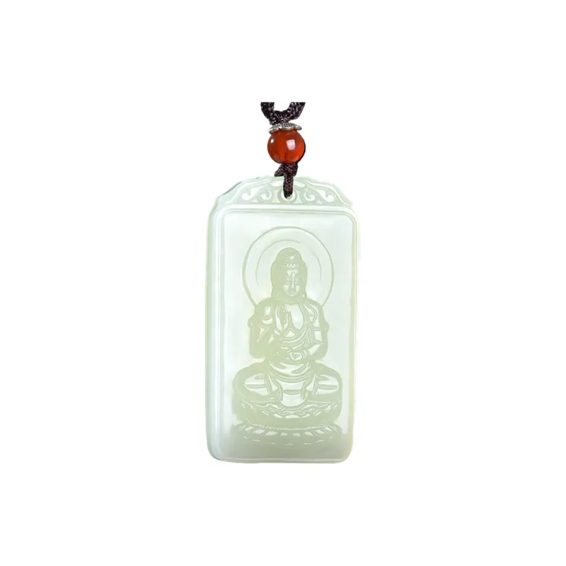 KUNYUYAO Pendants White Jade Unisex-11