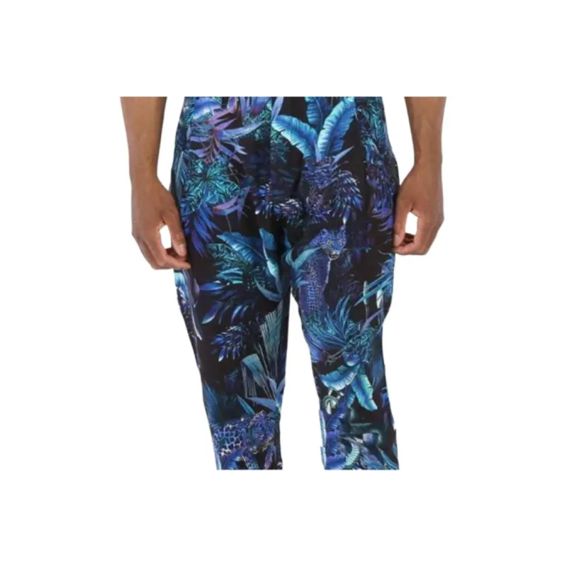 Roberto Cavalli Casual Pants Men's Blue-3
