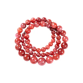 Execute The Blessing South Red Agate Necklaces Unisex