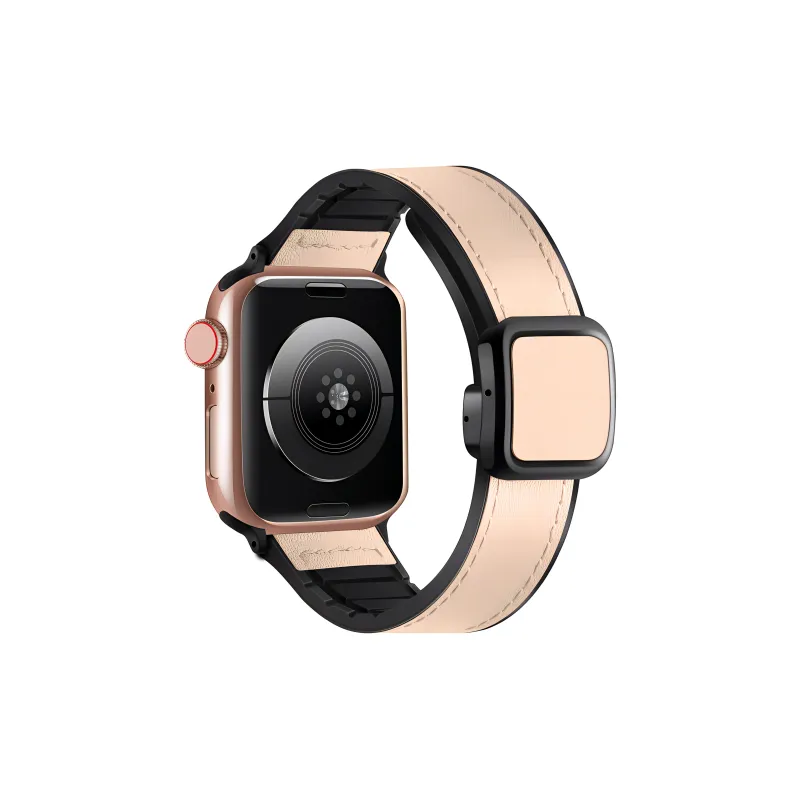 KVZUVUU Apple Compatibility Watch Band Cowhide Leather Material-20