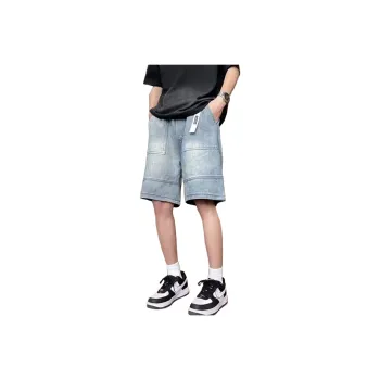 Magmode Denim Shorts Unisex Blue