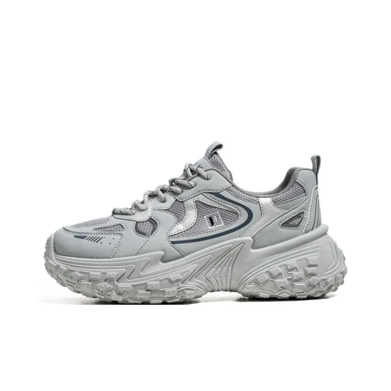 BINGO DUCK Coverage Breathable Low Top Chunky Sneakers Men's-0