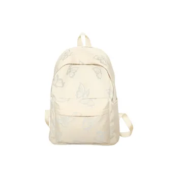 AIBAG Nylon Laptop Bag Backpack Unisex White/Black/Gray/Green