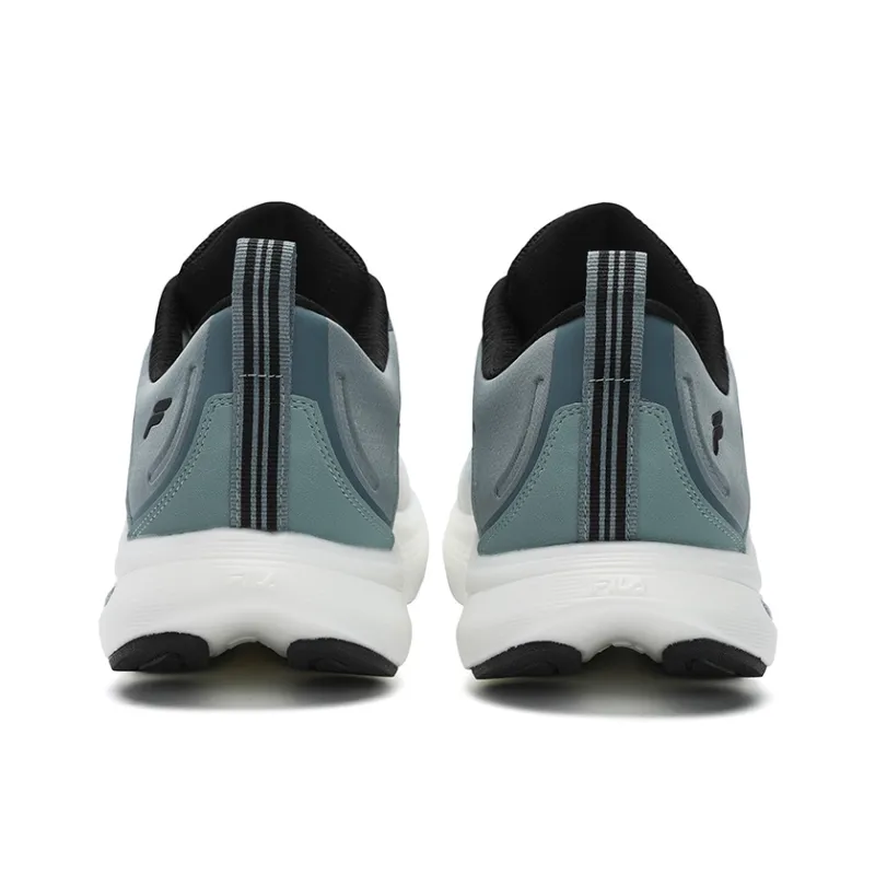 FILA NUVOLE Low Top Running Shoes Men's White Blue-3