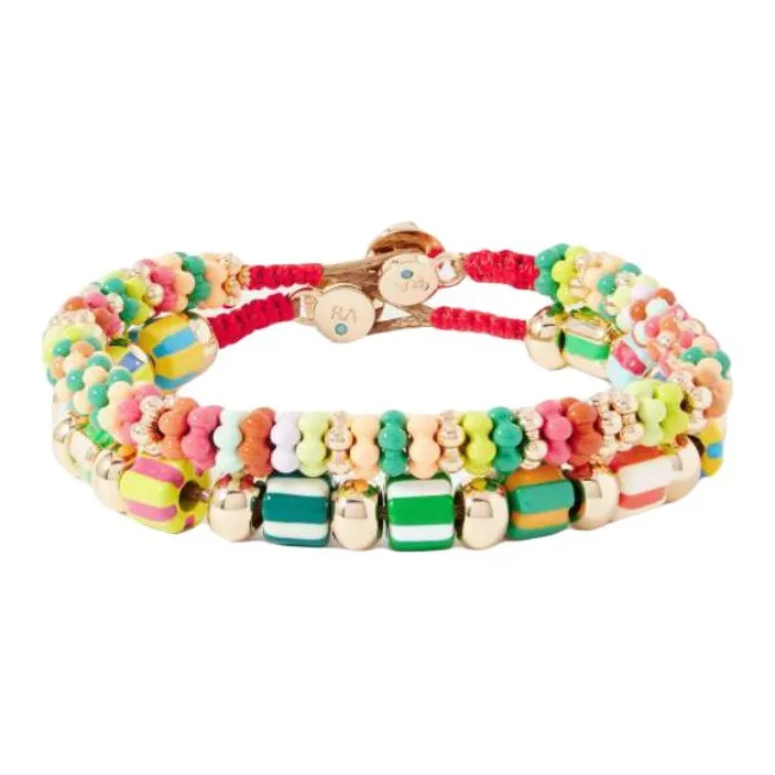 Roxanne Assoulin Tutti Frutti Beaded Bracelets Set Of Two-0