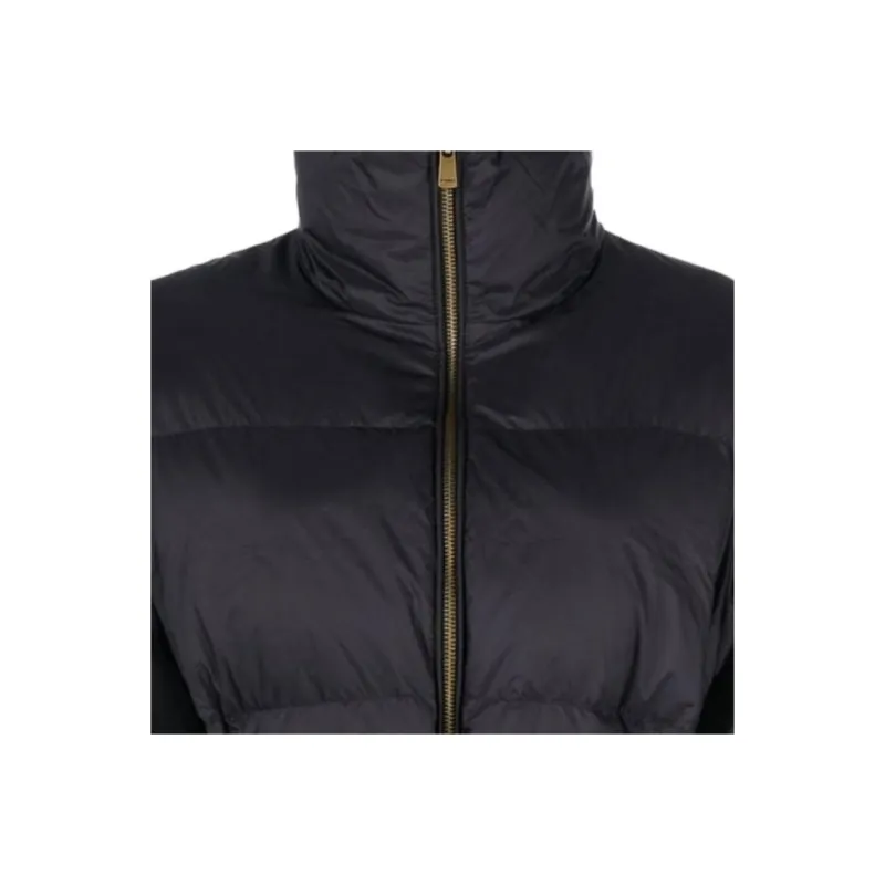 PINKO Logo Print Collar Puffer Jacket-3