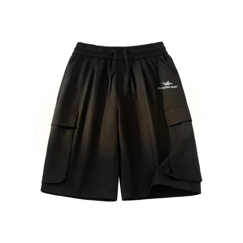 PENTAGONAL HEART Casual Shorts Unisex-0