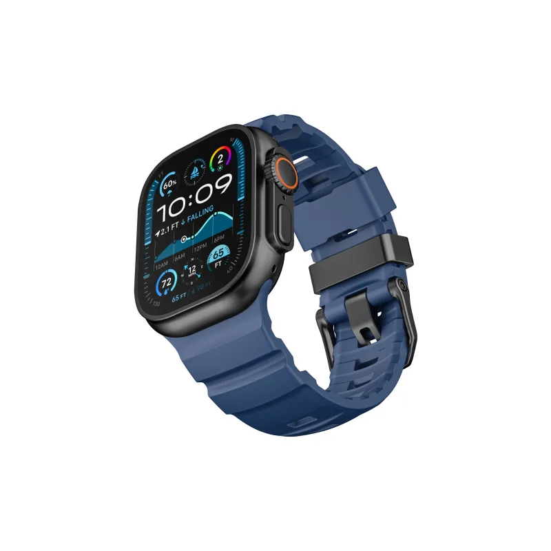 KVZUVUU Apple Compatibility Watch Band Rubber Material-11
