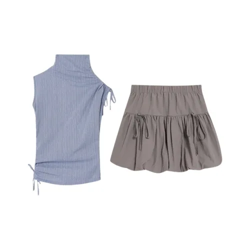 YGPRW Two Piece Skirt Sets Women's