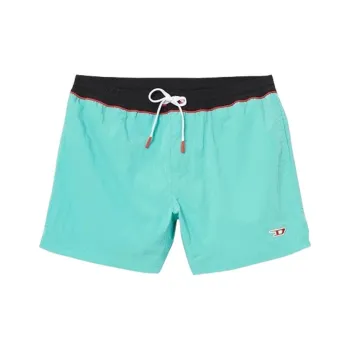 DIESEL Beach Shorts Men Mint Green