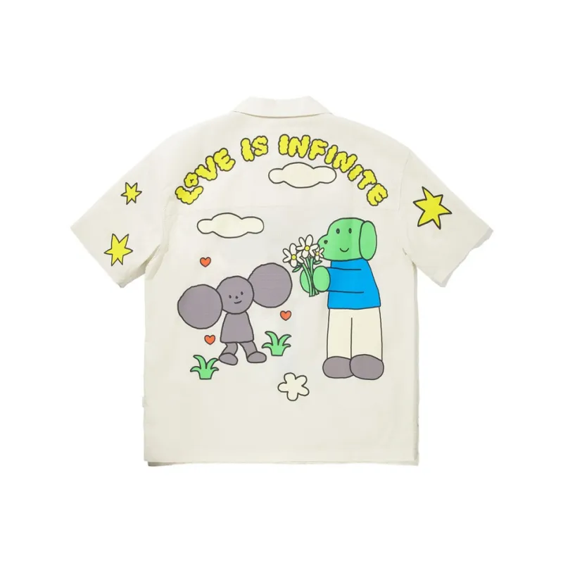 LiNing x TAKASHA,LIANMINGKUAN Shirt Unisex Silver Birch Gray-1