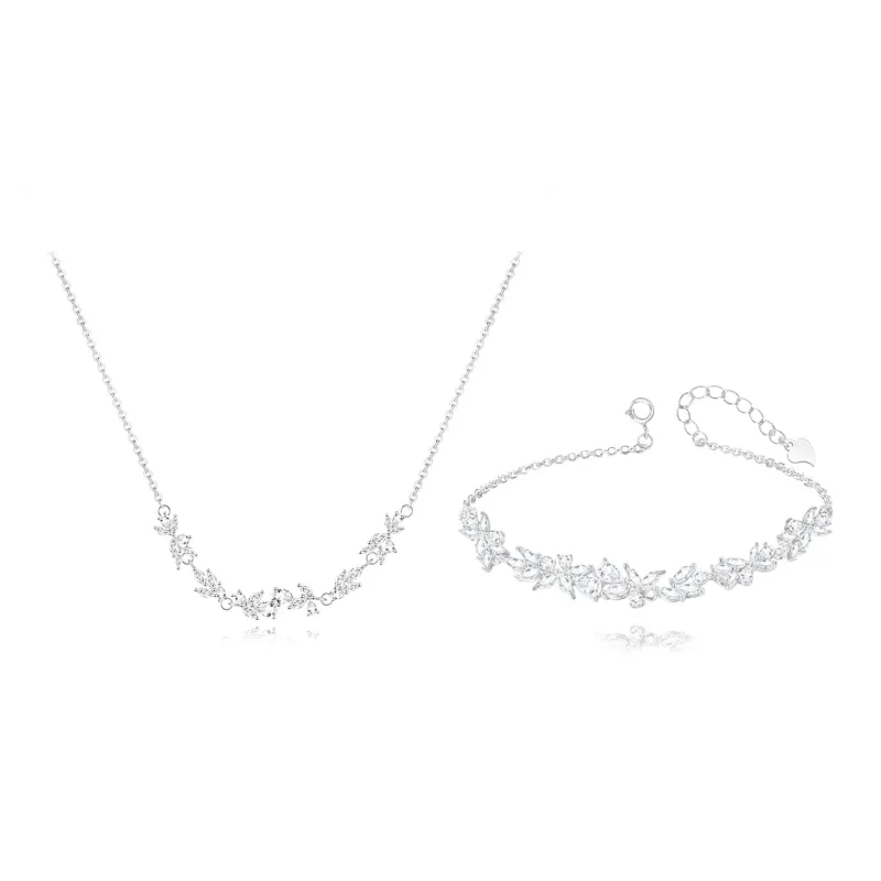 FANFRI Zircon Bracelets Women's Couple Bestie, Sweet Jewelry Love Box-11