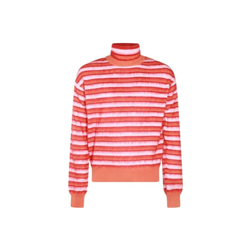 MARNI Striped Roll Neck Knitted Jumper-0