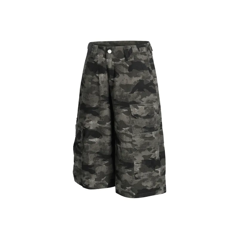 STRUCKCOOL Cargo Shorts Unisex Camouflage-0