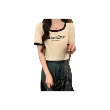 HTHK T Shirts Women's Apricot
