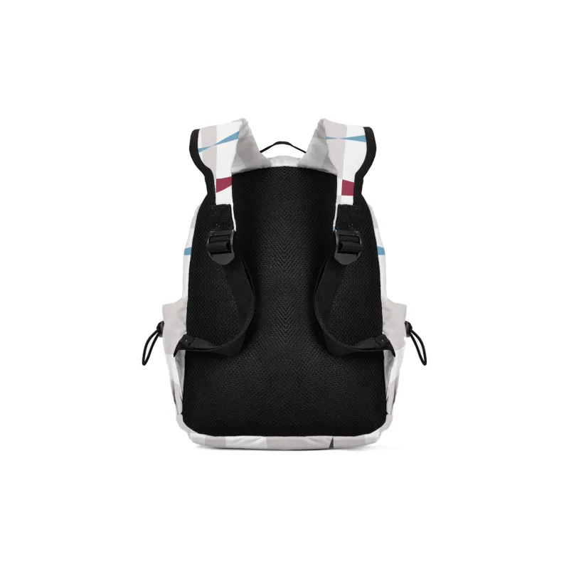 DRACONITE Polyester Backpack Regular Unisex Ecru-9