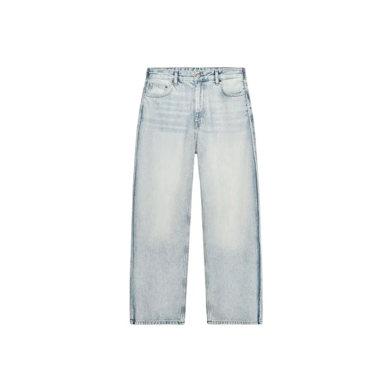 ZARA ZW Series Jeans Women's Washed Blue-0