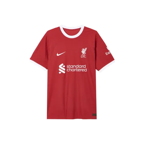Nike Liverpool 2023/24 Season Uniform Soccer Jerseys Men Red White