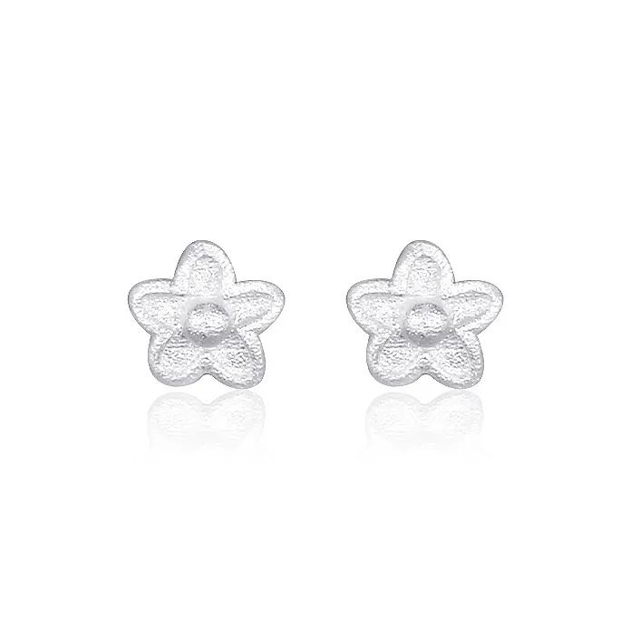 Daisy Dream 999 Fine Silver Stud Earrings Women's-0