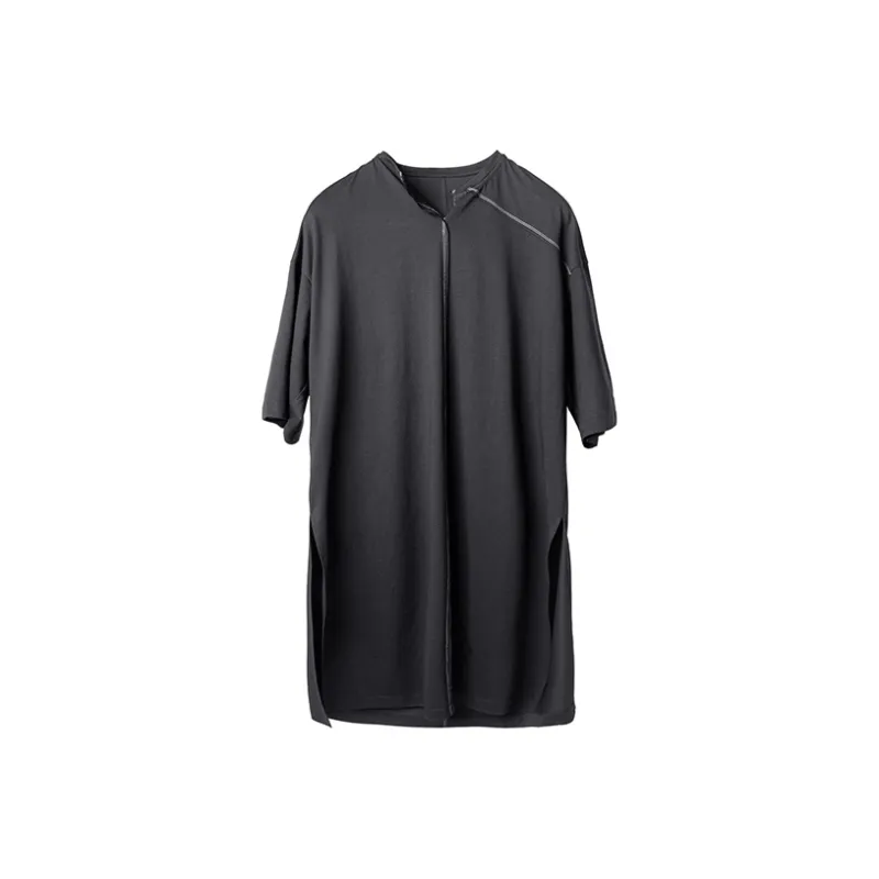 HUANXIANGZHE T Shirts Unisex Black-0