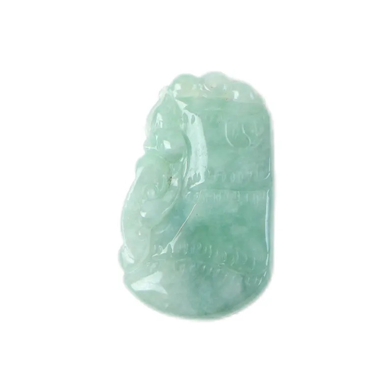 South Asia Bean Type Jadeite Pendants Unisex-0
